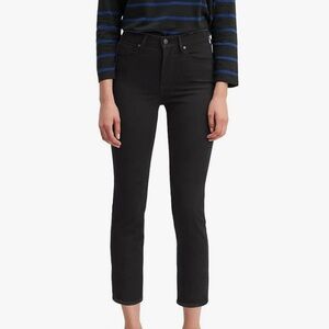 Levi’s 724 high rise straight crop